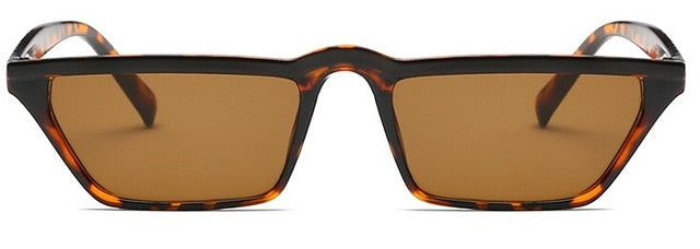 <font size="3" face="Rubik"><b>JANICE</b></font> <br> Flat Top Slim Sunglasses