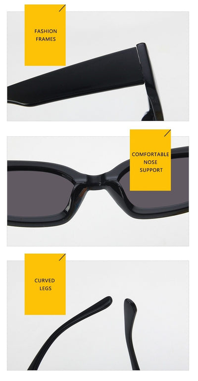 <font size="3" face="Rubik"><b>MADISON</b></font> <br> Rectangular Sunglasses