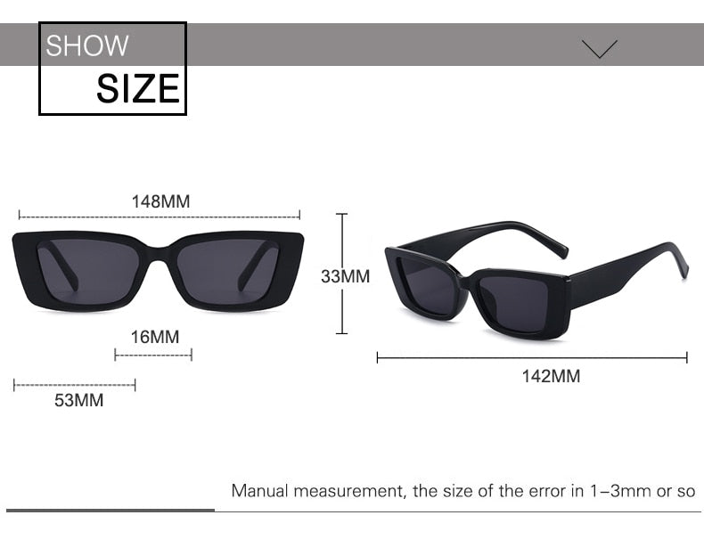 <font size="3" face="Rubik"><b>RILEY</b></font> <br> Rectangular Cat Eye Sunglasses