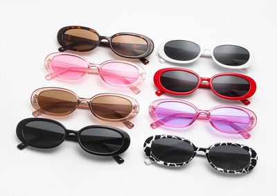 <font size="3" face="Rubik"><b>HALLIE</b></font> <br> Oval Sunglasses