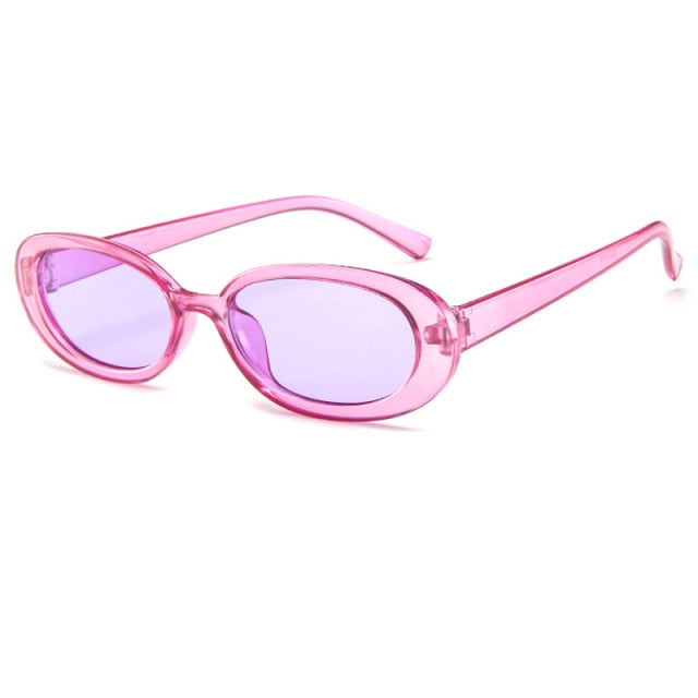 <font size="3" face="Rubik"><b>HALLIE</b></font> <br> Oval Sunglasses